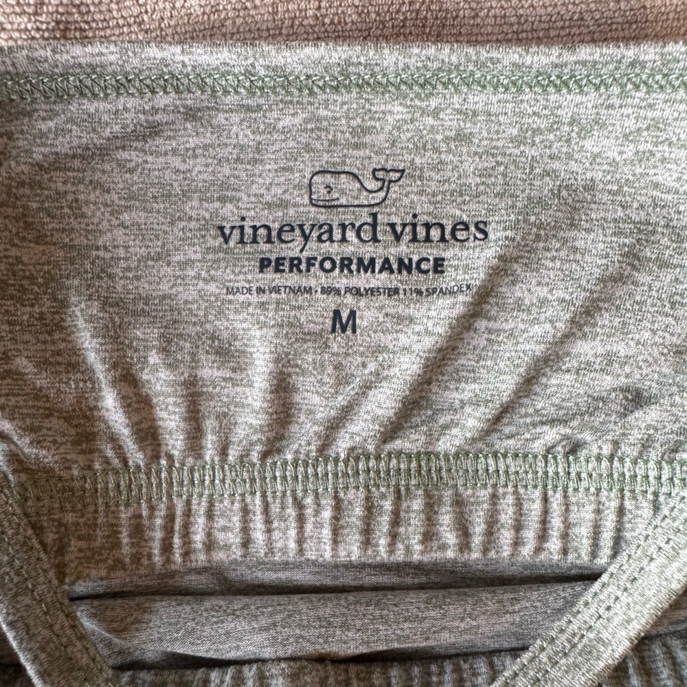 Vineyard Vines Women’s Soft Sports Bra Sage Olive Heather | Size M - Picture 5 of 5